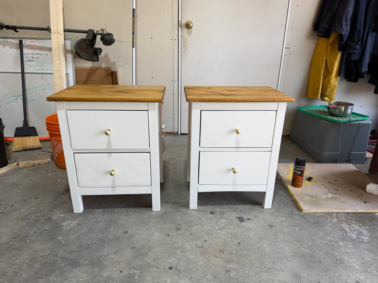 Refinished Side Tables- set of two - photo 4