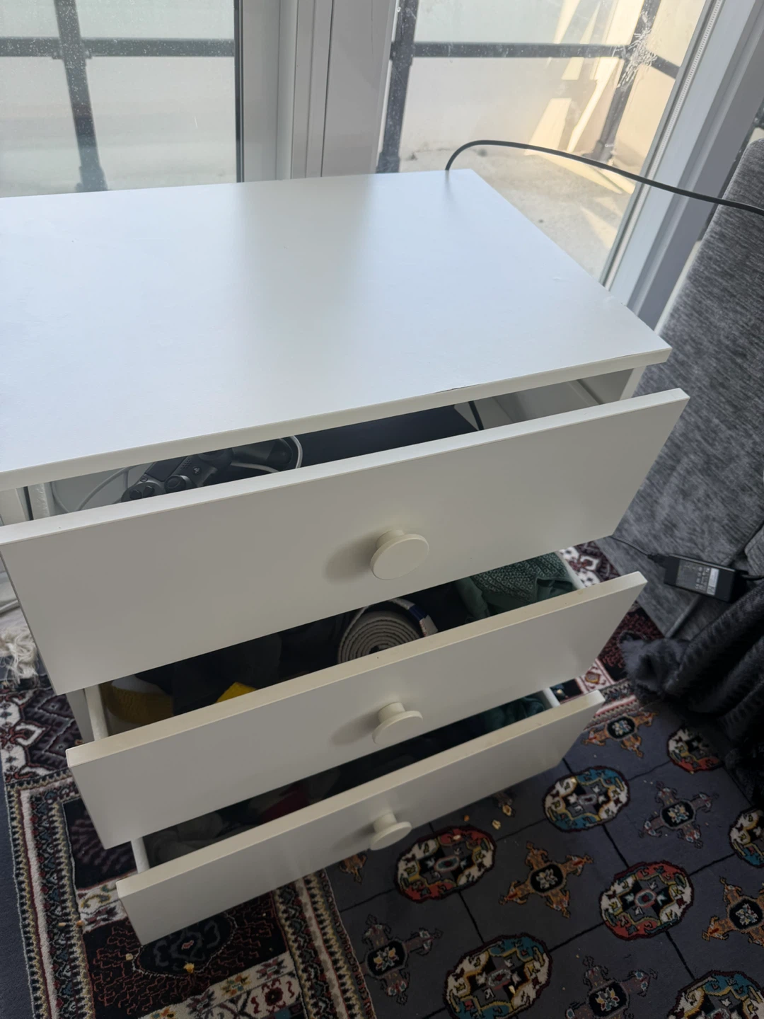 IKEA GODISHUS 3-drawer chest white - photo 5