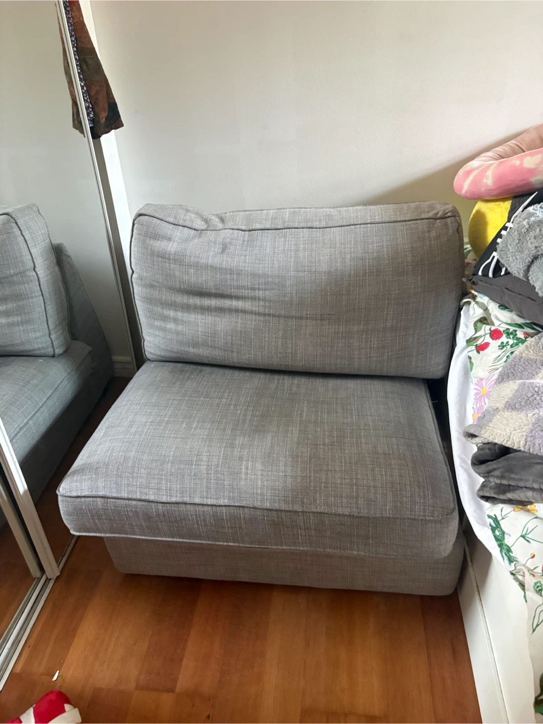 IKEA couch module/seat grey