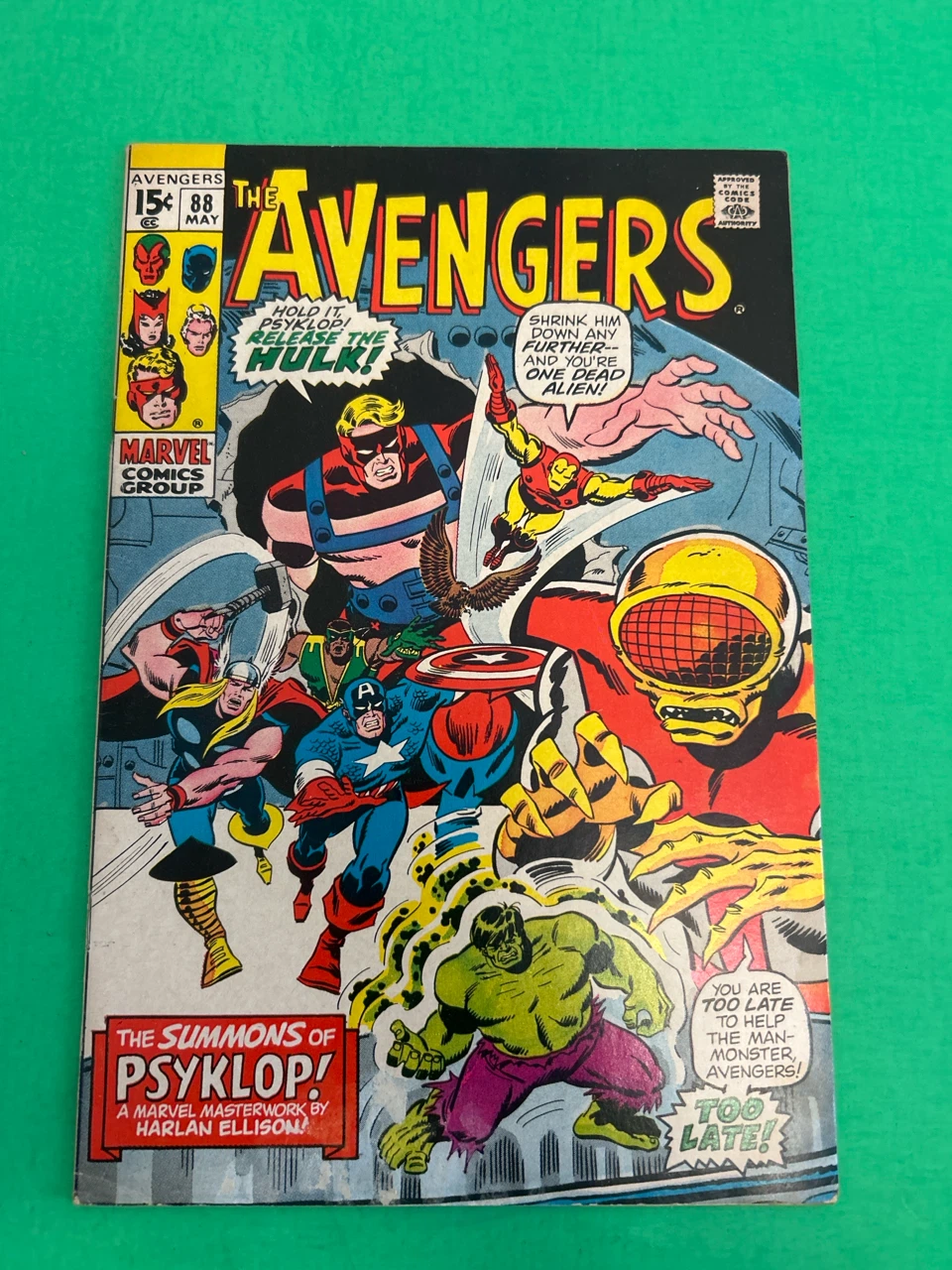 Vintage Avengers Issue 88 Comic Book
