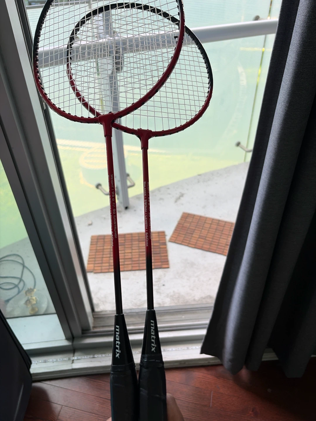 Matrix Badminton Racquets (Set of 2) - photo 2