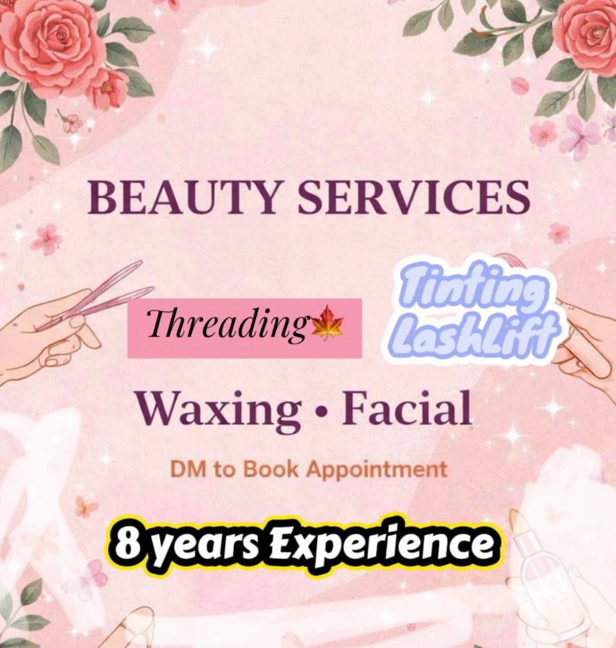 Threading waxing Facial