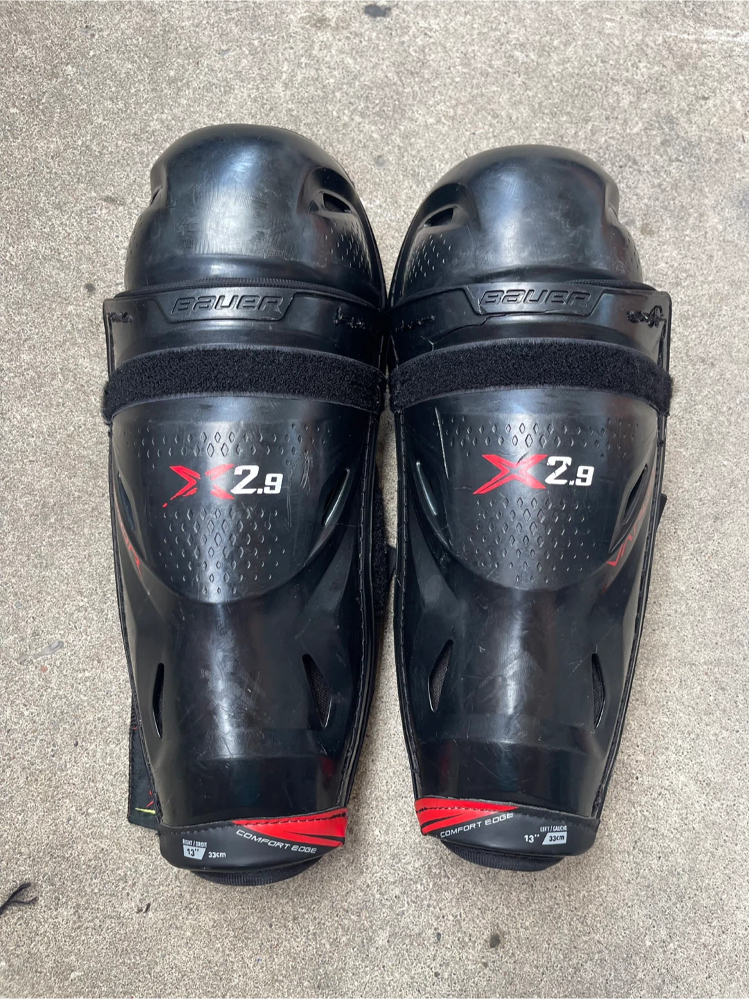 Bauer Vapor X2.9 Hockey Shin Guards - 13" ( Senior)