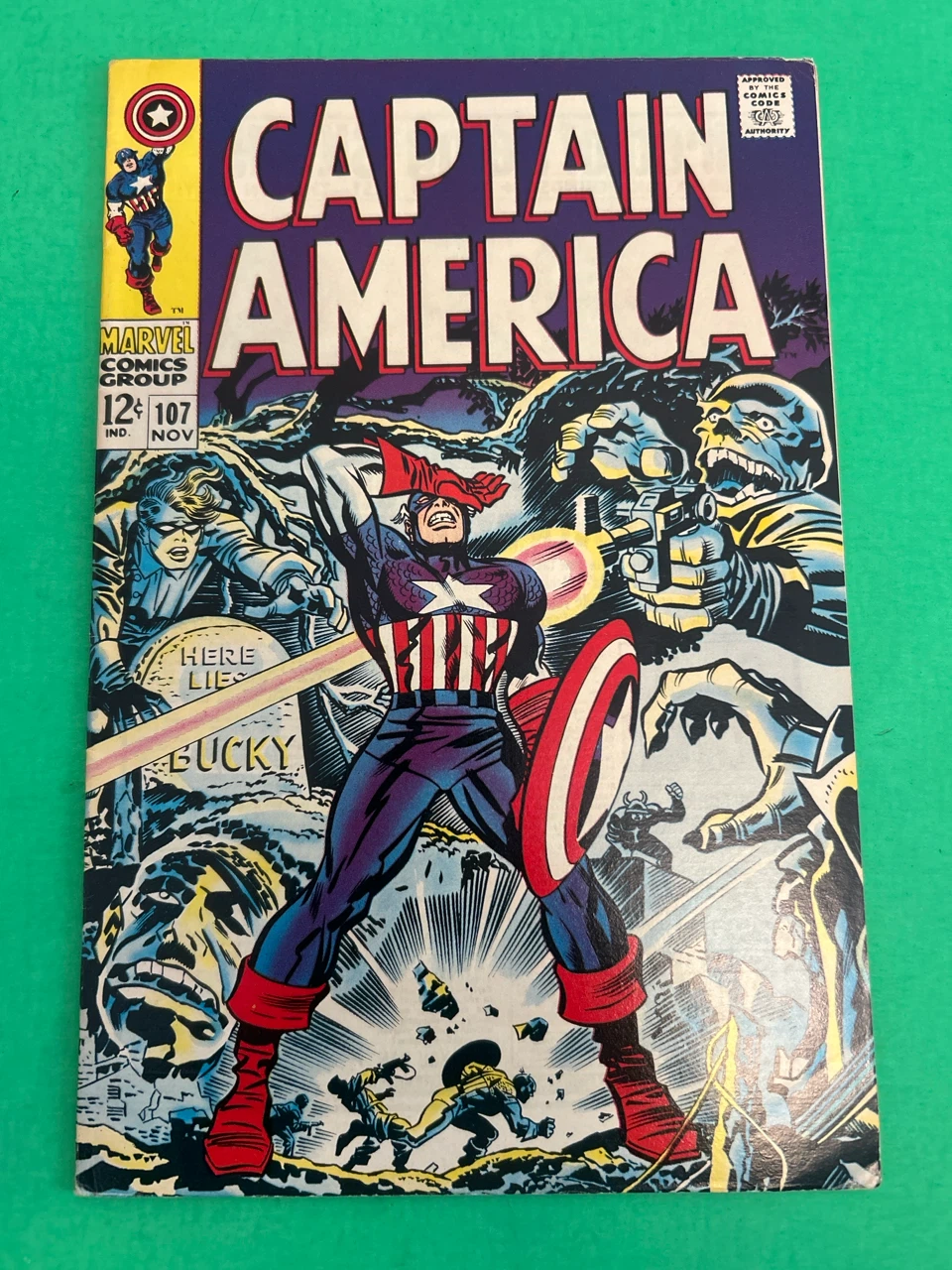 Captain America Comic Book Issue 107