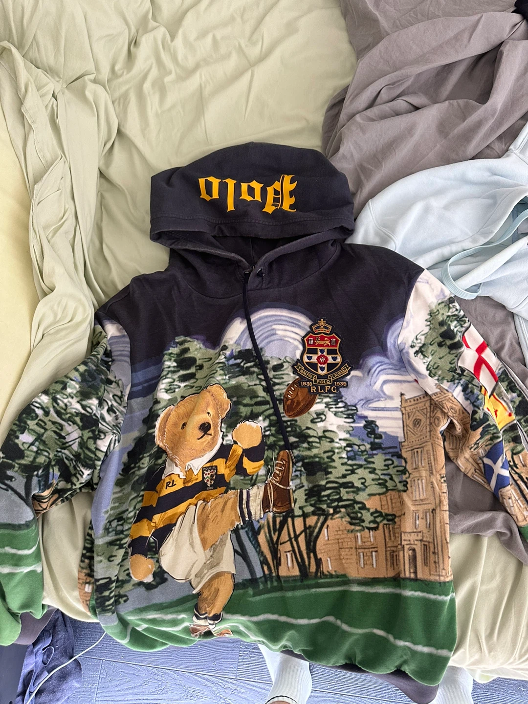 Polo Ralph Lauren Bear Rugby Hoodie