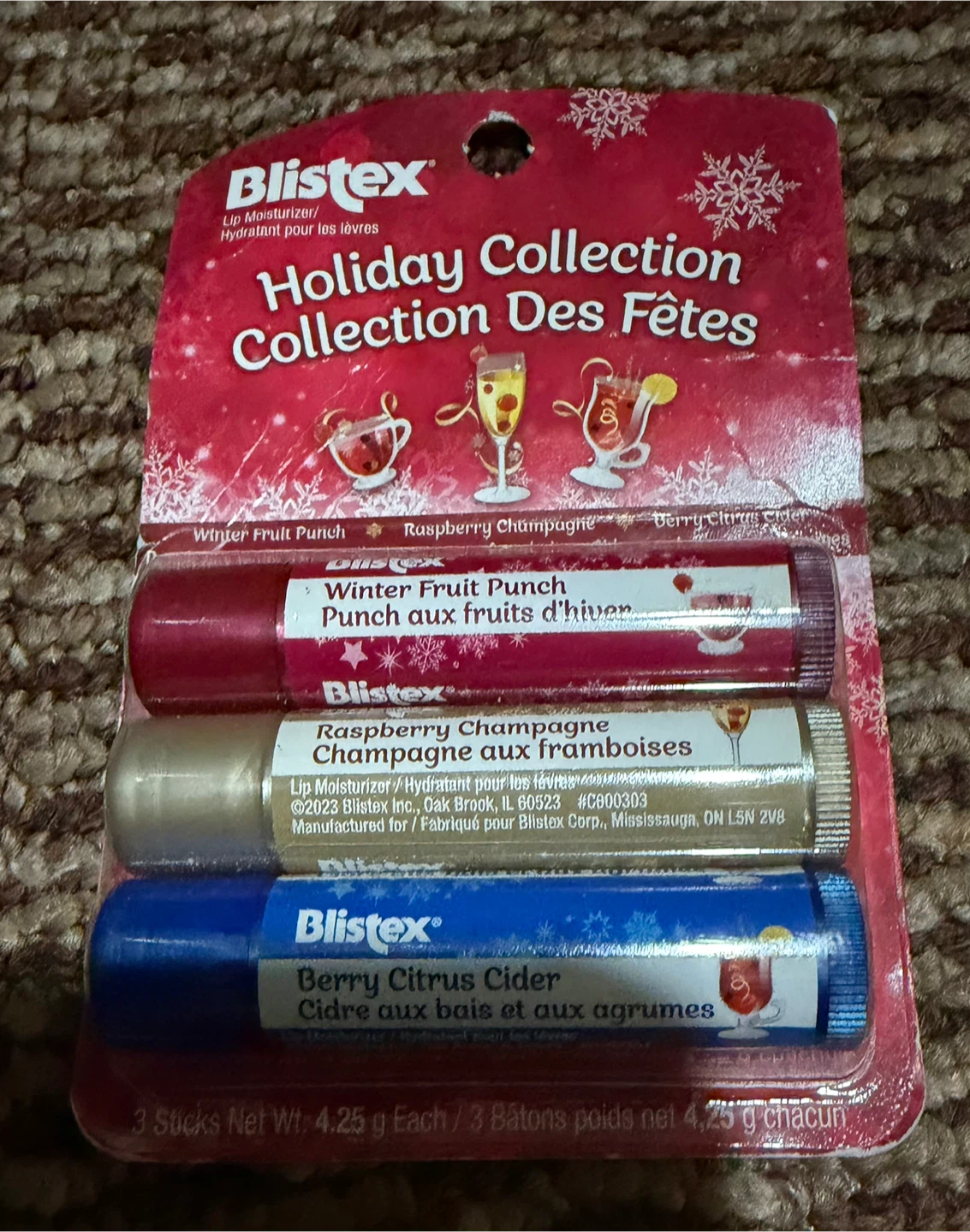 Blistex Holiday Collection Lip Moisturizer Set