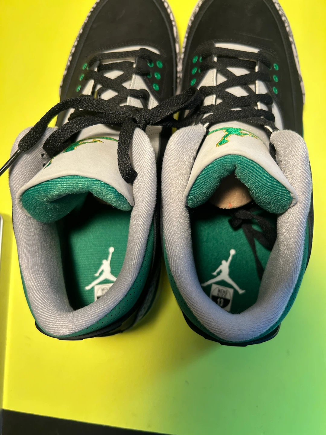 Air Jordan 3 "Green Cement" Men's Sneakers - photo 3