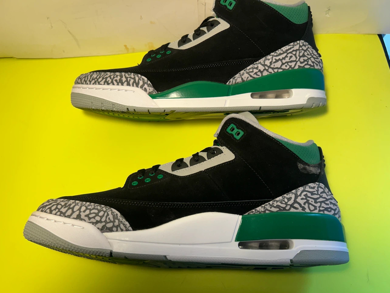 Air Jordan 3 "Green Cement" Men's Sneakers - photo 5