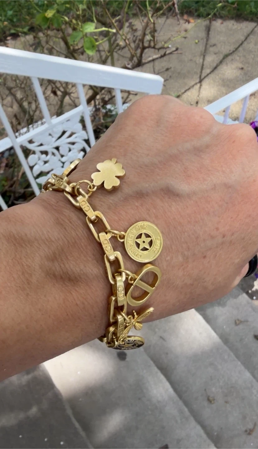 CD Charm Bracelet