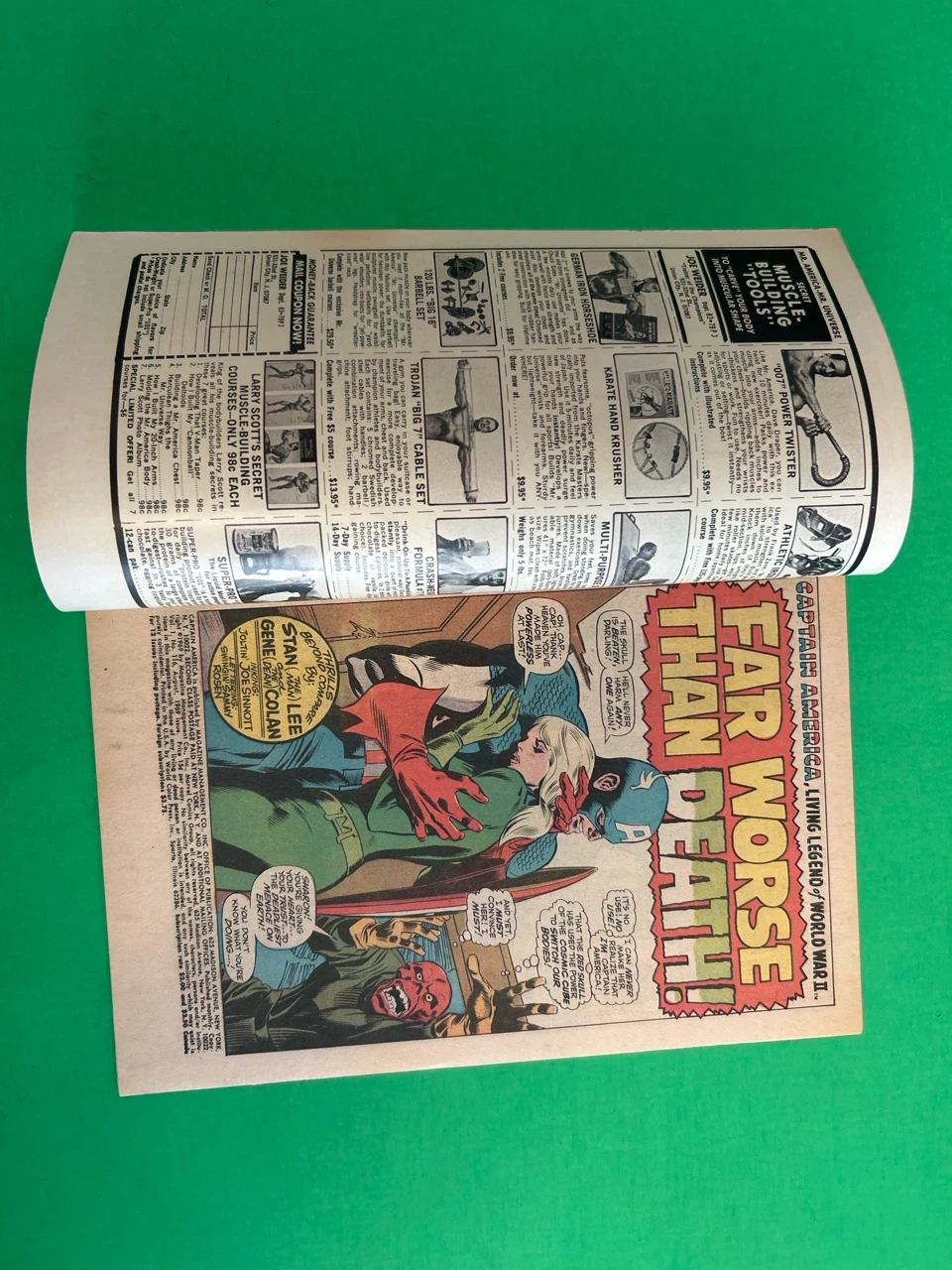 Captain America #116 Marvel Comic Book - photo 2