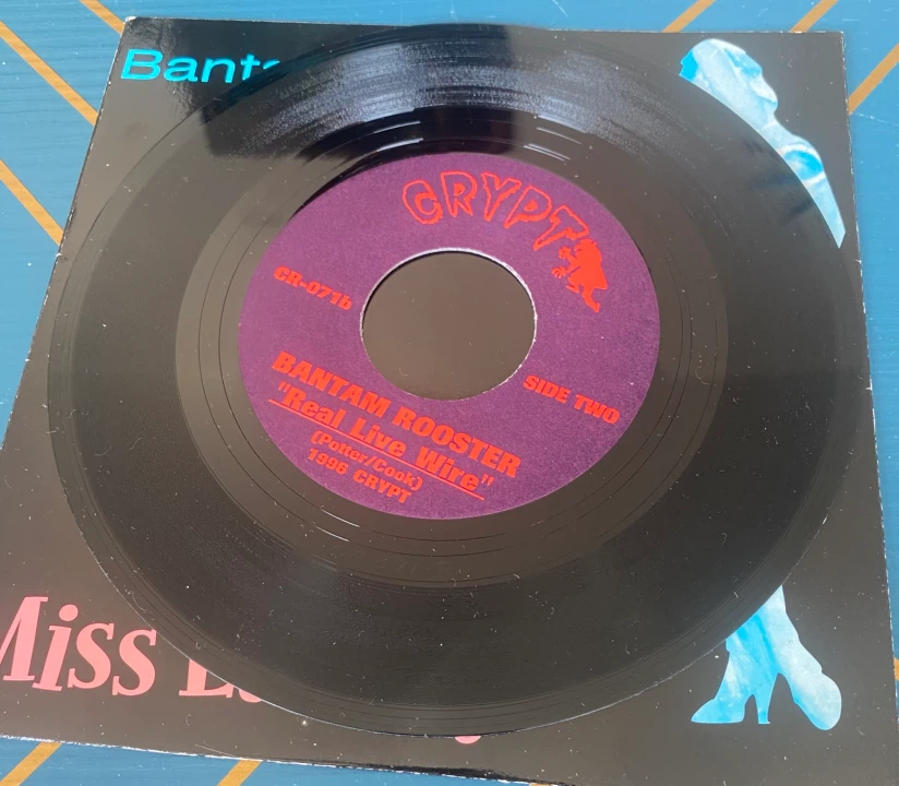 Bantam Rooster Miss Luxury 7” Vinyl Record Garage Rock - photo 4