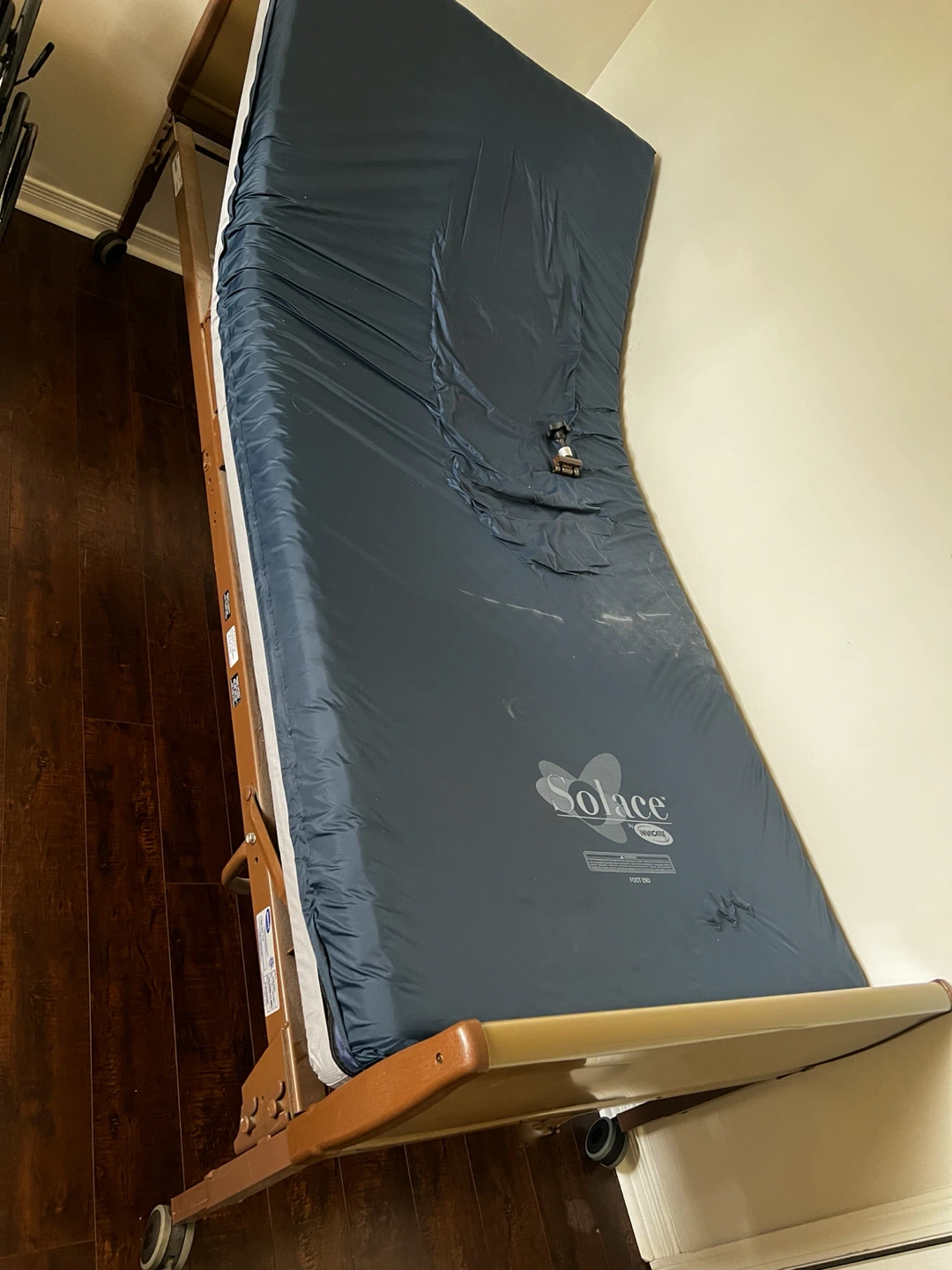 Invacare electric bed with mattress