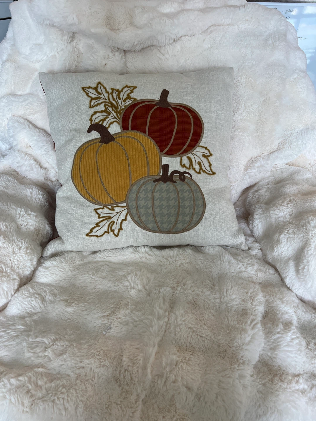 Fall Themed pumpkin Pillow