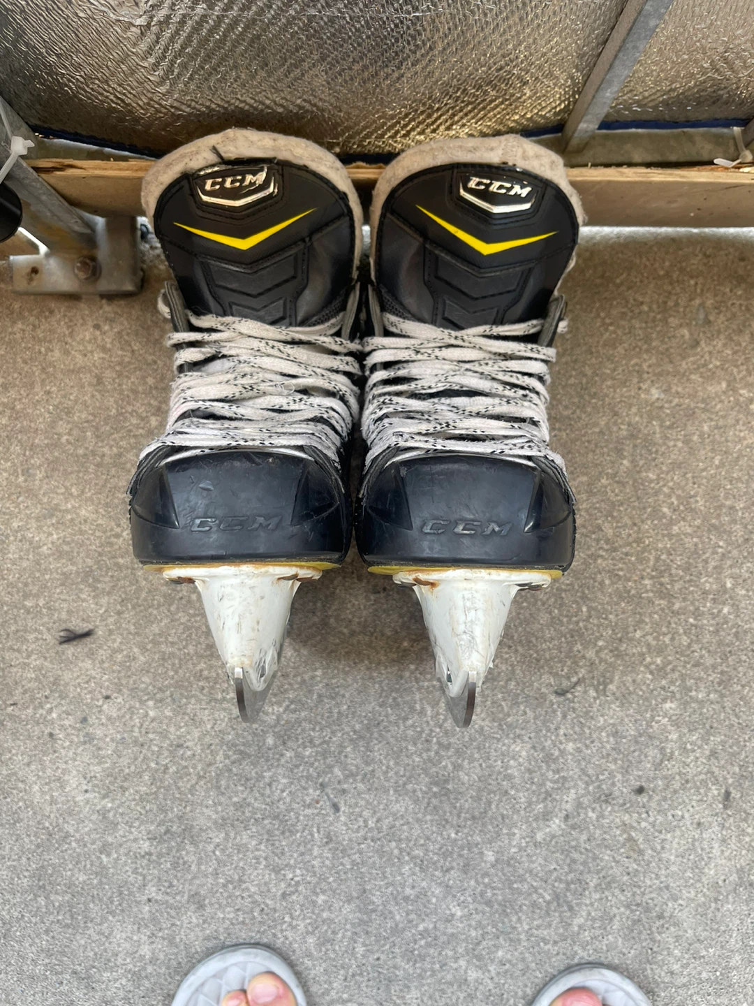 CCM Tacks Pro Legend Ice Hockey Skates - Senior Size 8 - photo 4
