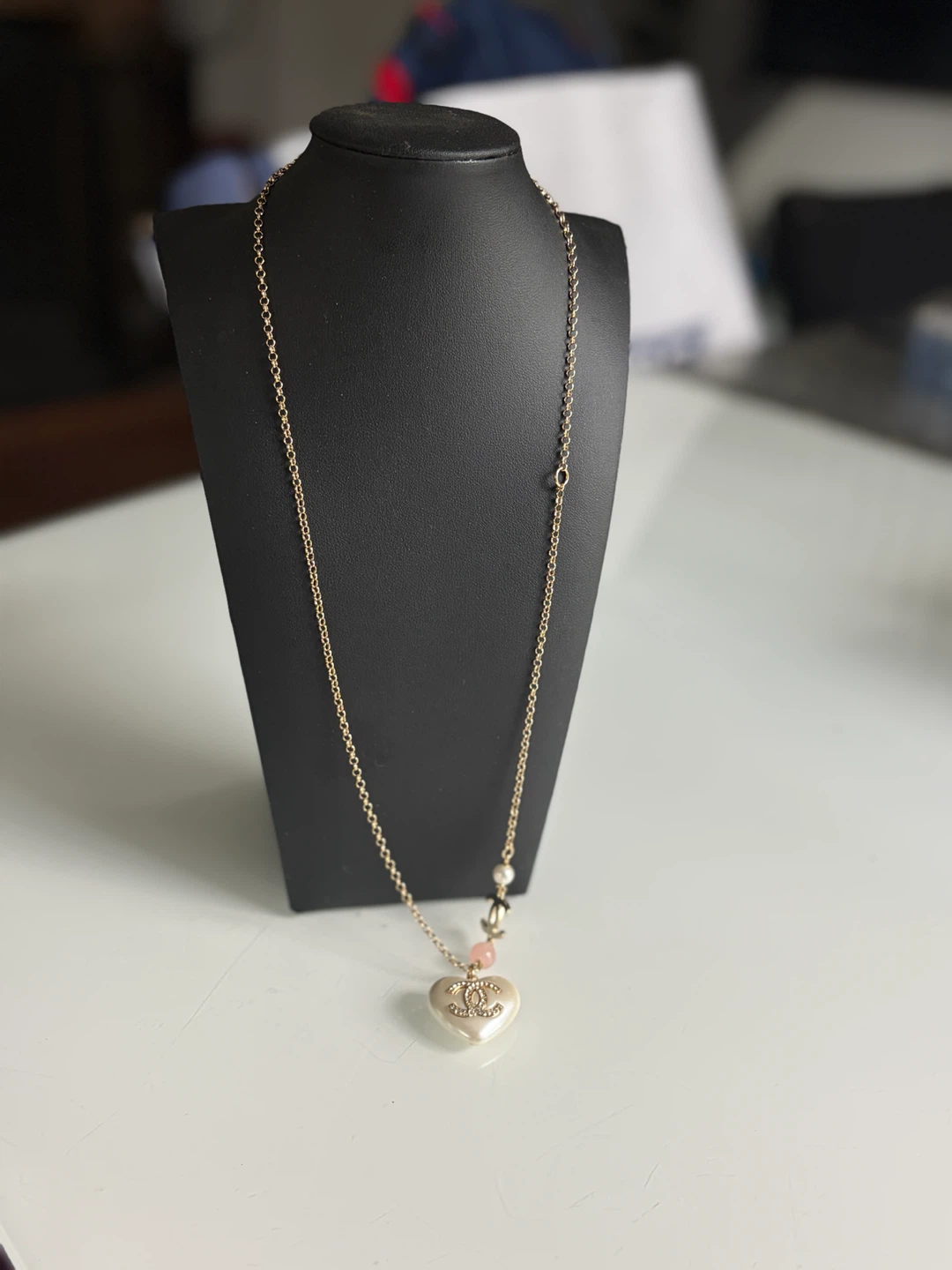 Chic Heart Pearl Necklace - photo 5