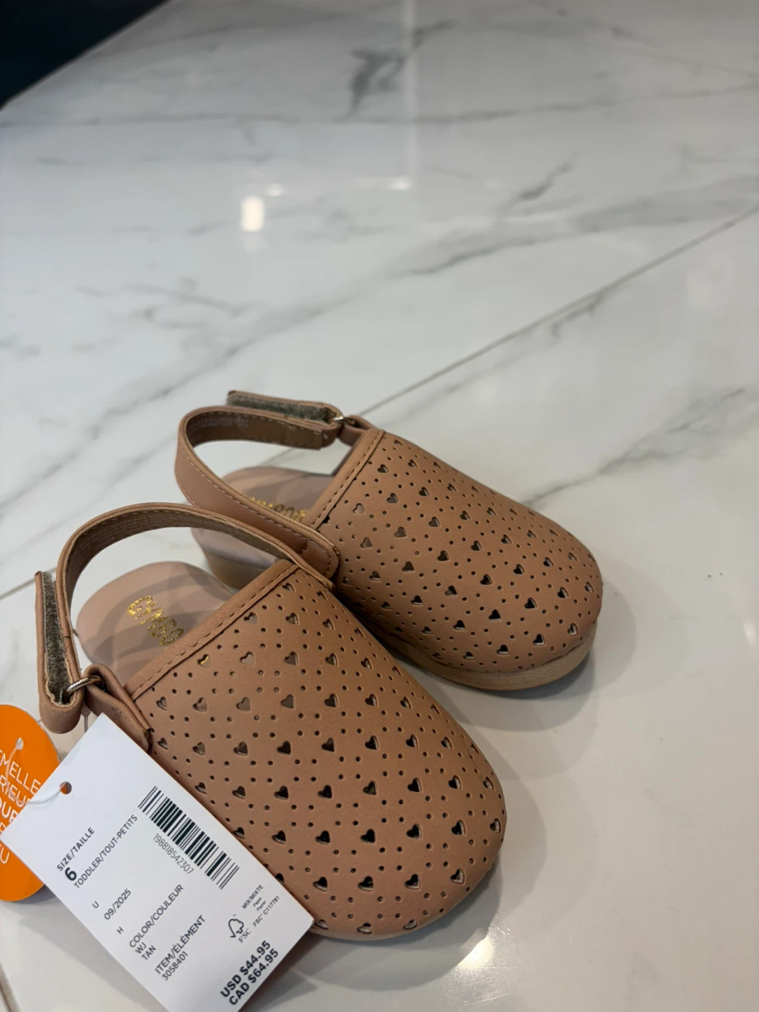 Gymboree Tan Toddler Sandals Size 6 - photo 4