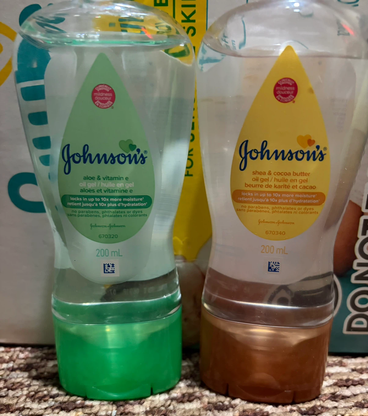 2 Baby Gel Oil