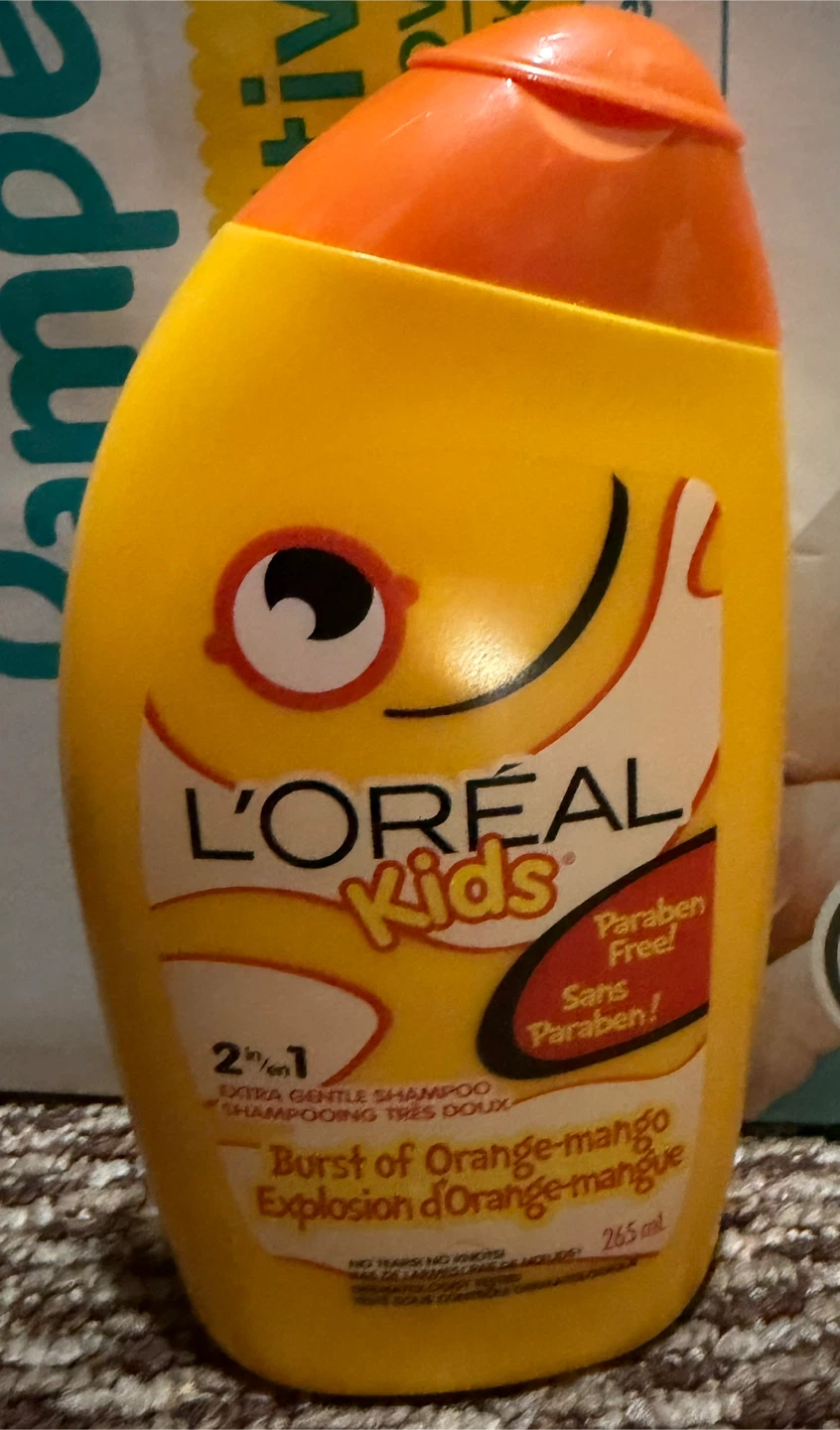 L'Oréal Kids Burst of Orange-Mango 2-in-1 Shampoo 265ml