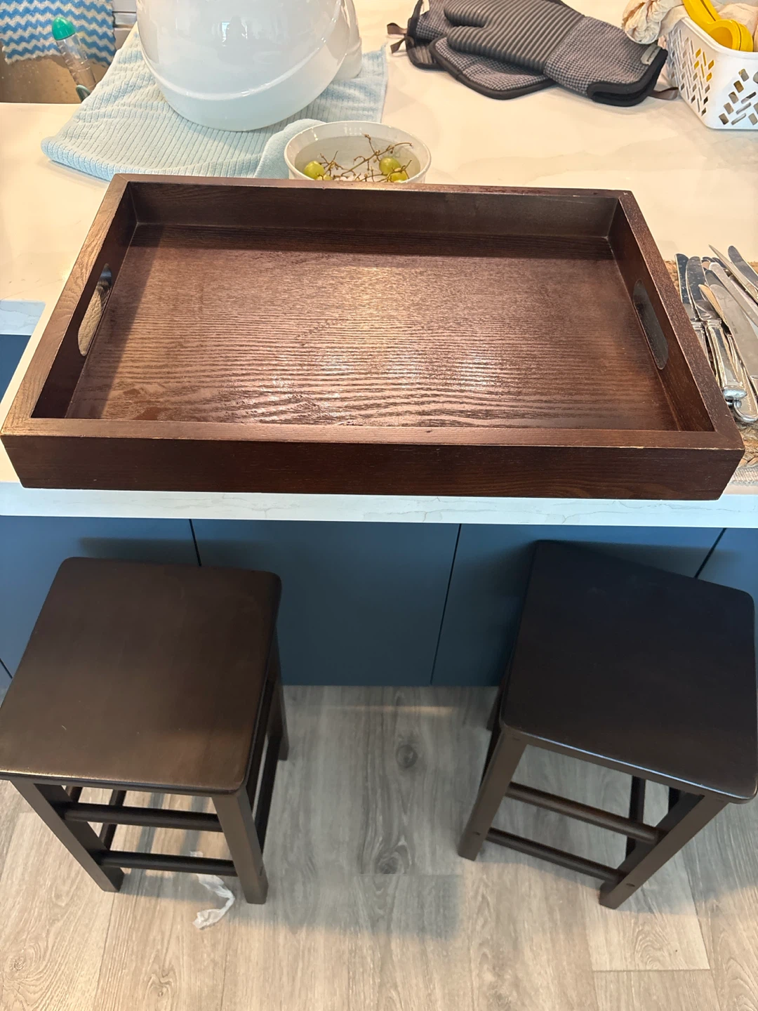 Wooden Serving Tray - photo 2