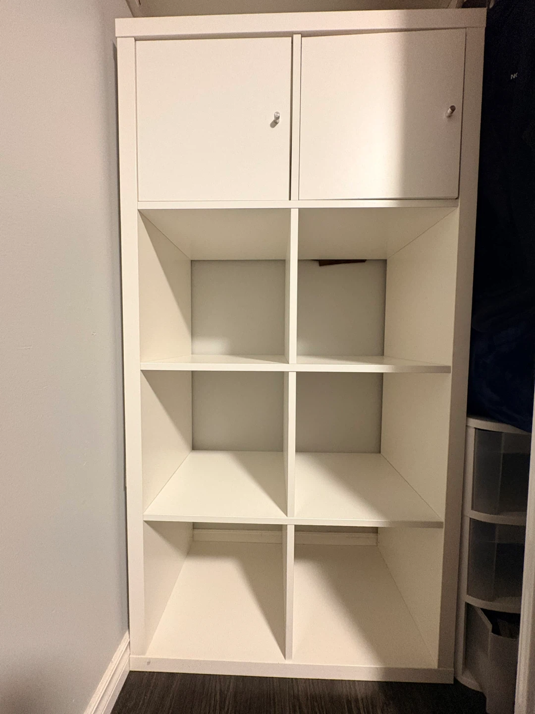 IKEA KALLAX Shelving Unit with Doors