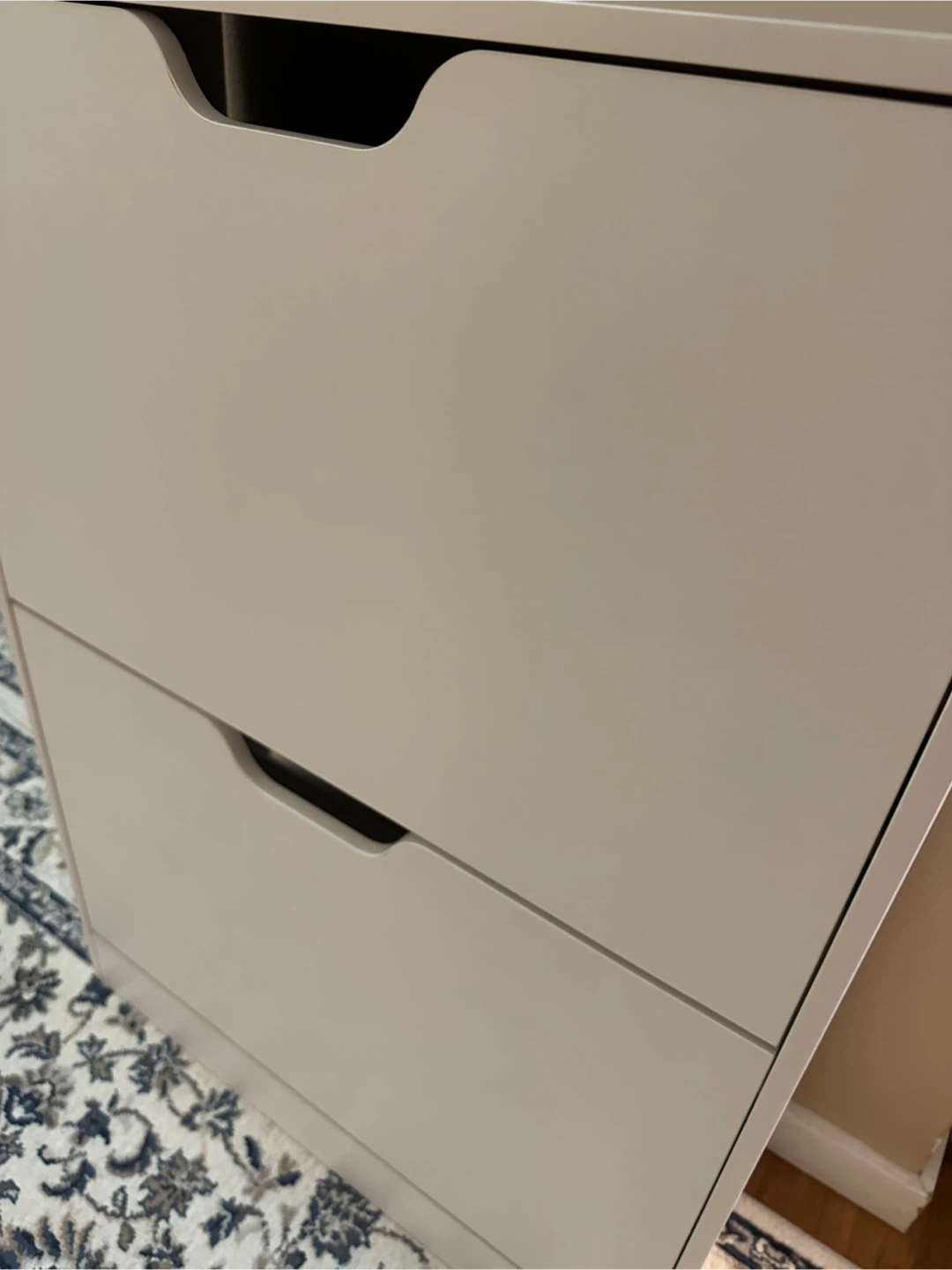 White 2-compartment Shoe Cabinet - photo 3