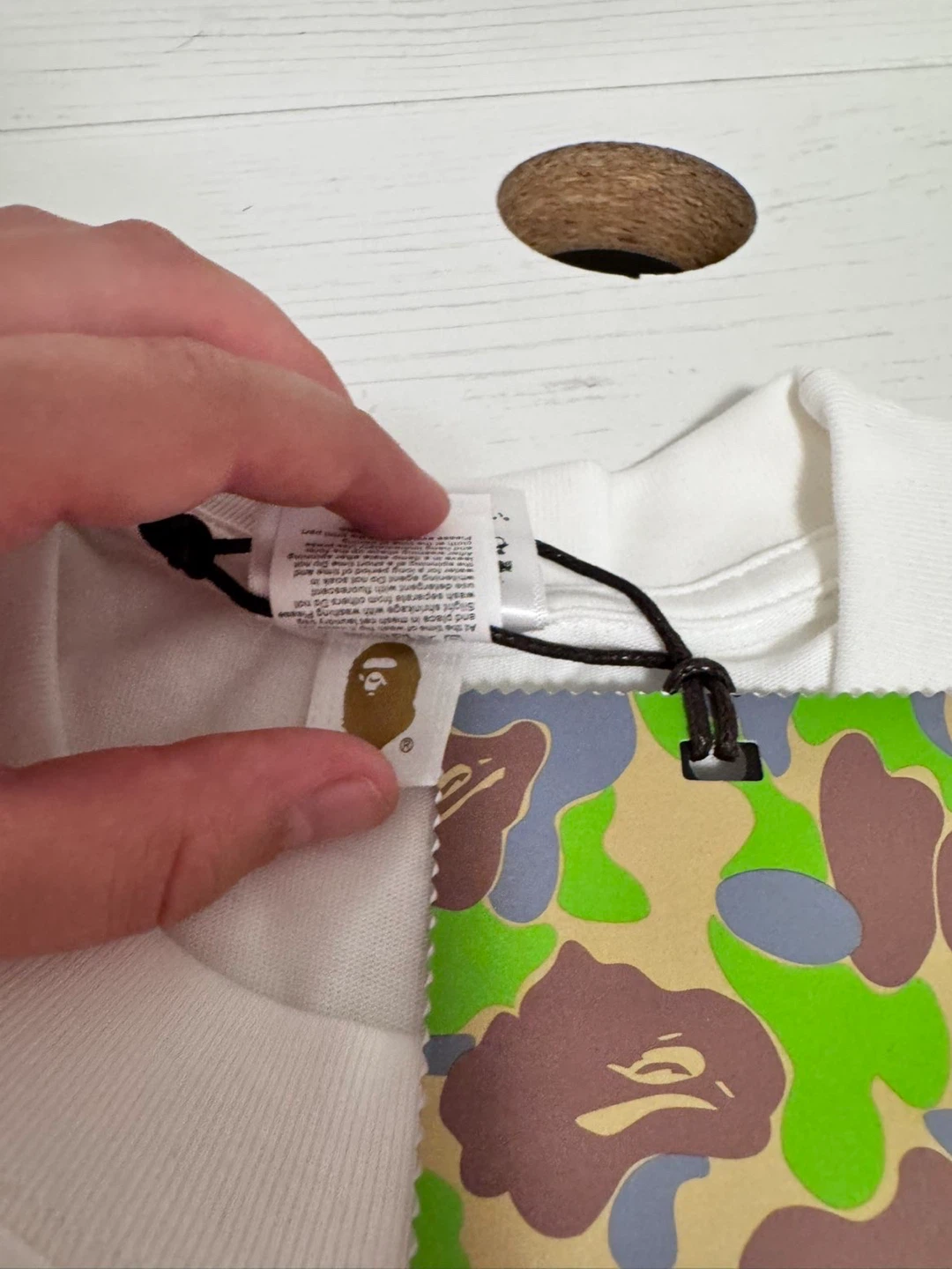 A Bathing Ape X Burberry T-Shirt - Size S - photo 4