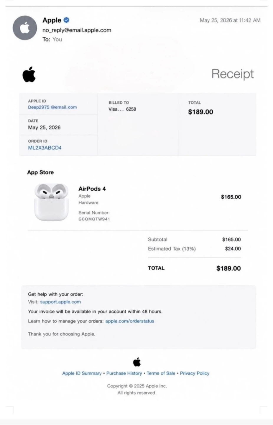 Apple AirPods 4 with Active Noise Cancellation - photo 4