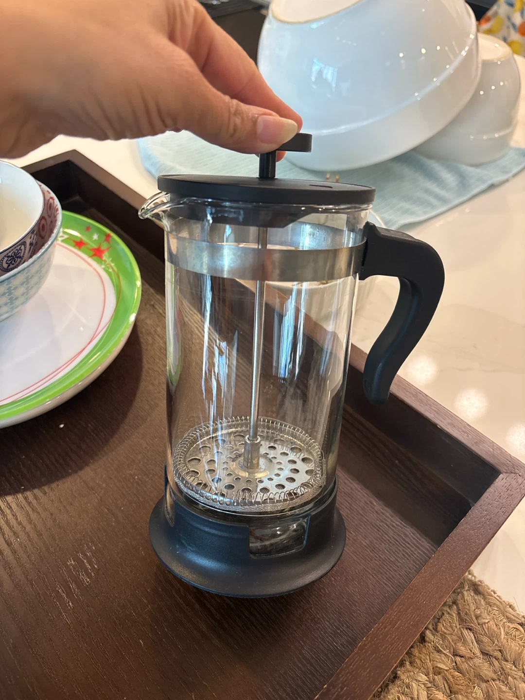Glass French Press Coffee Maker - photo 2