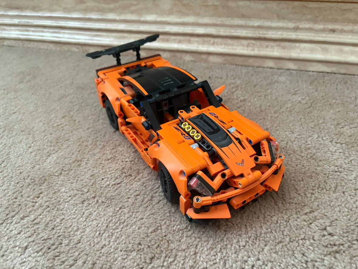 LEGO Technic Corvette Orange