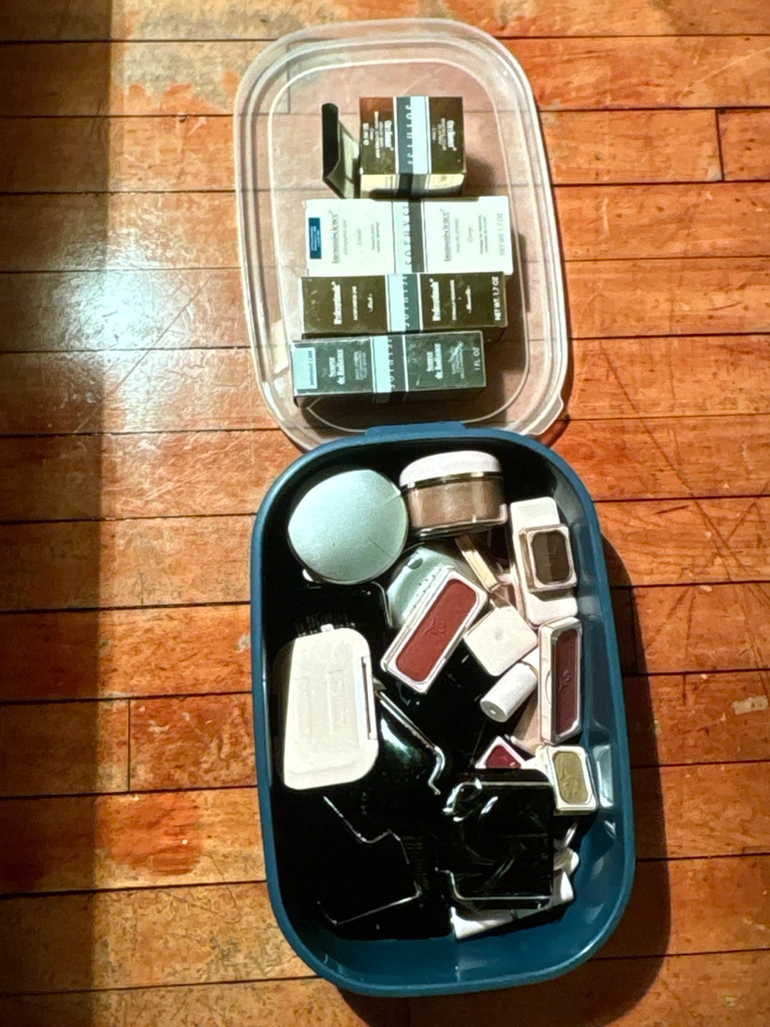 Various Makeup and Skincare Products