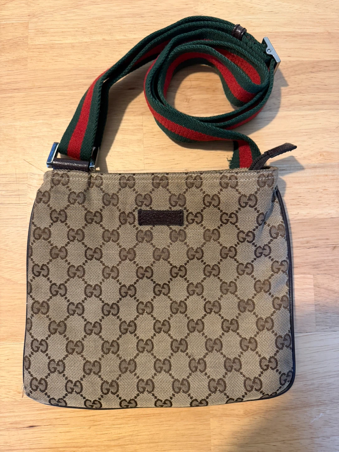 Gucci Monogram Crossbody Bag
