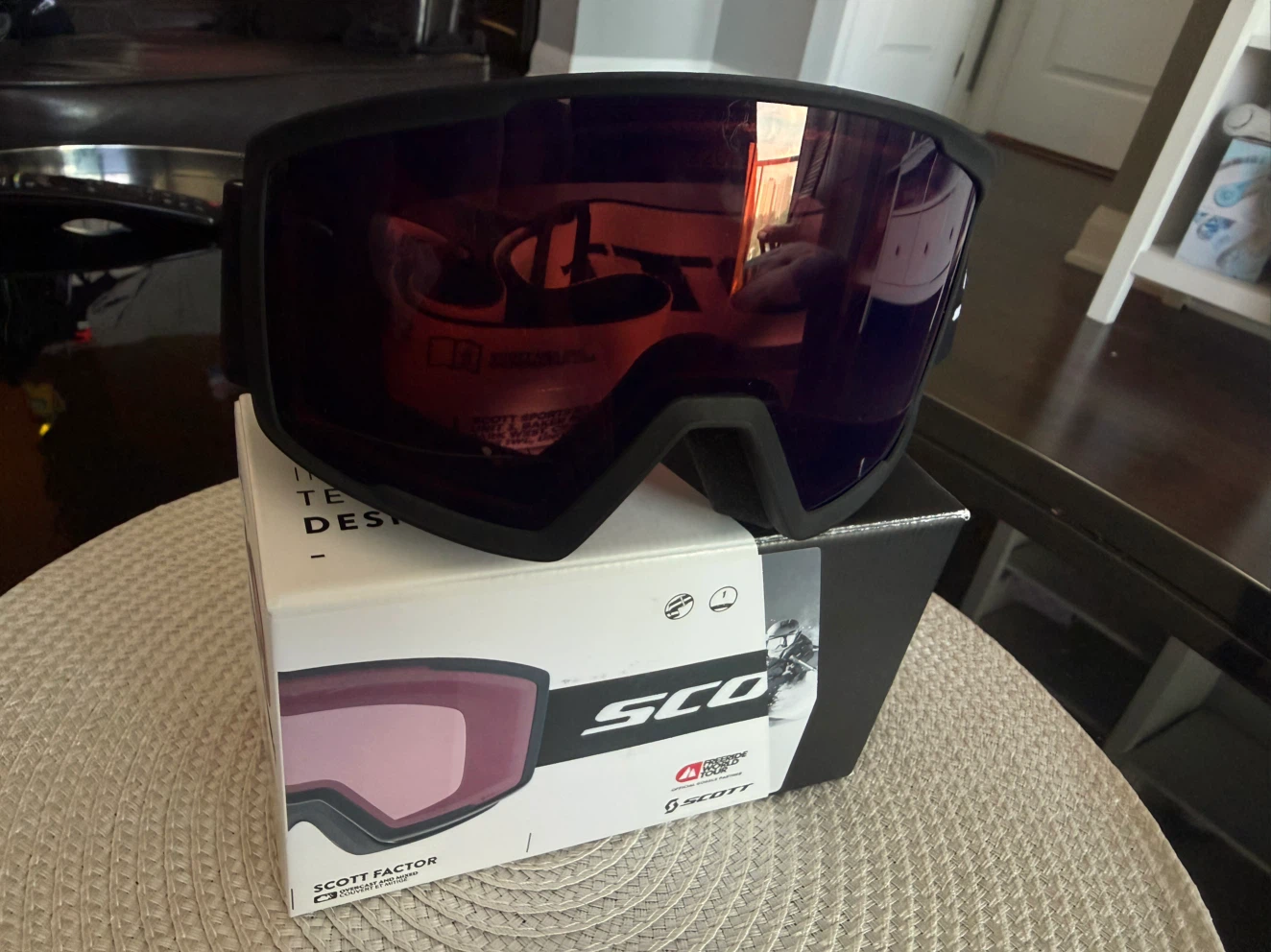 Scott Factor Ski Goggles Black/ NEW 🆕