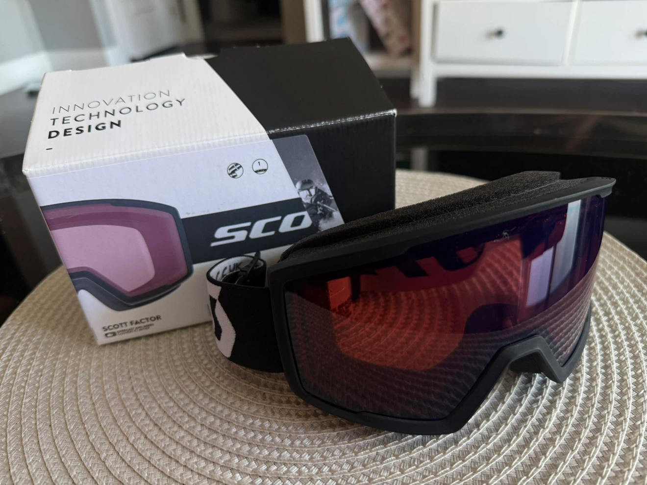 Scott Factor Ski Goggles Black/ NEW 🆕 - photo 2