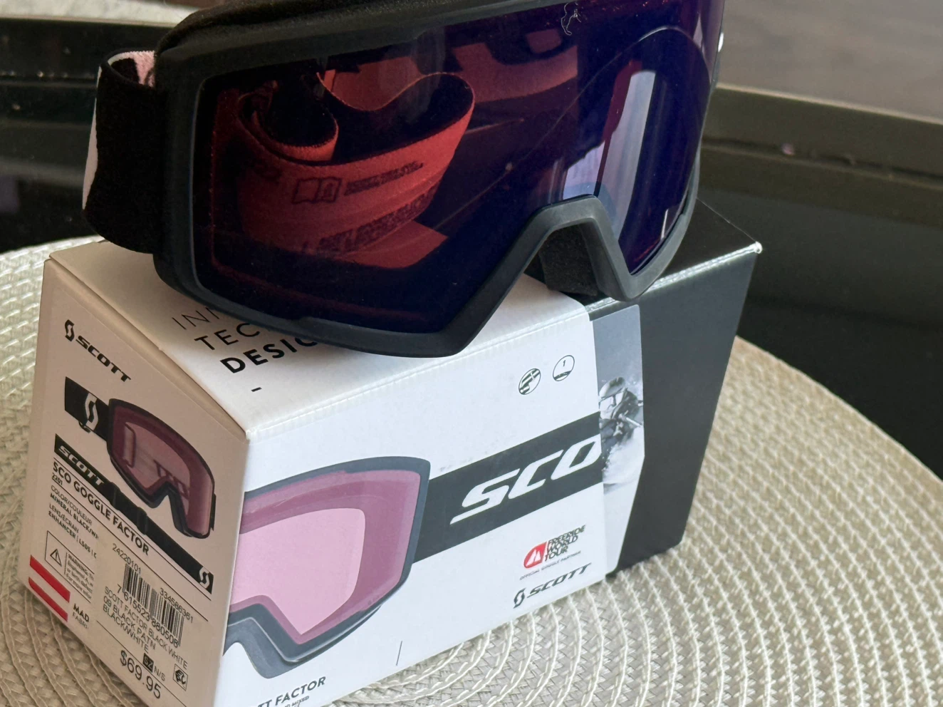 Scott Factor Ski Goggles Black/ NEW 🆕 - photo 3