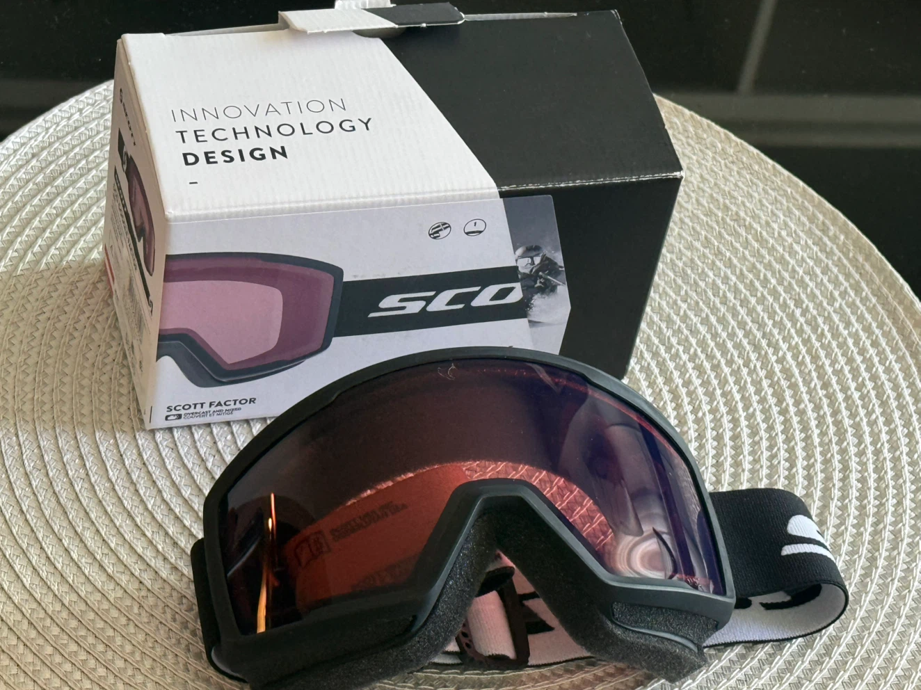 Scott Factor Ski Goggles Black/ NEW 🆕 - photo 4