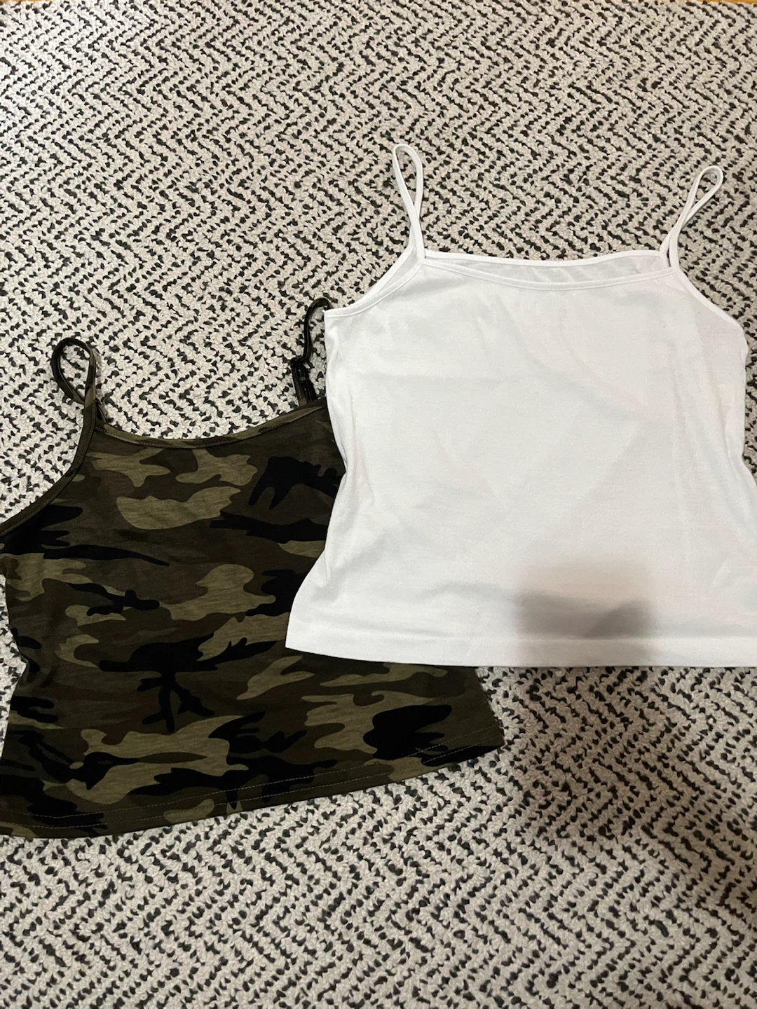 Two Spaghetti Strap Tank Tops