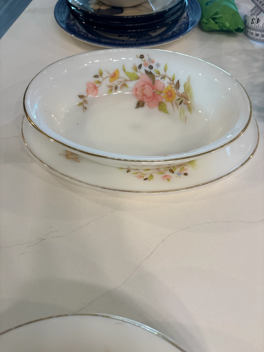 Stone pearl Dinner set with matching serving and rice plate - photo 2