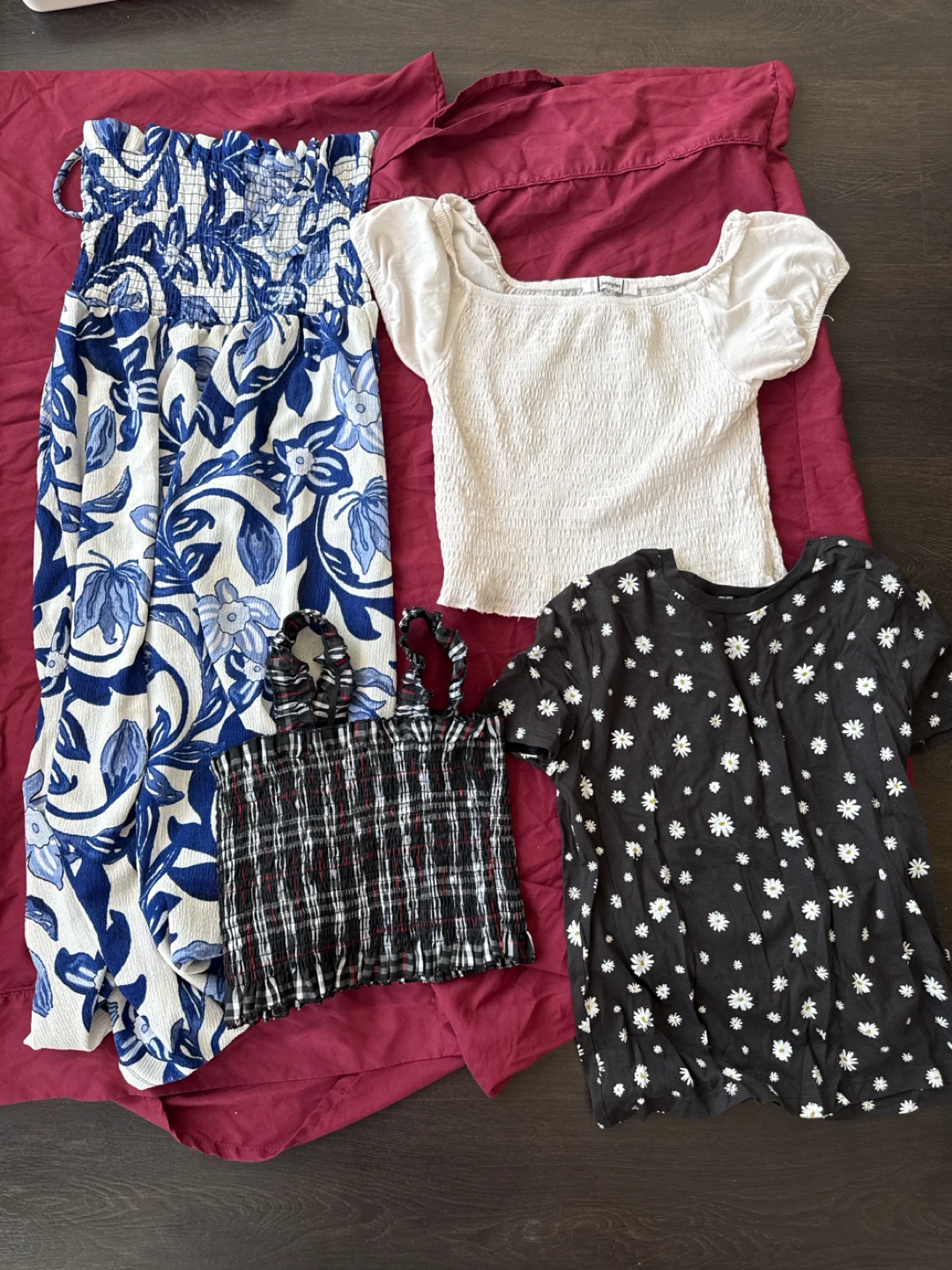 Bundle of woman clothing