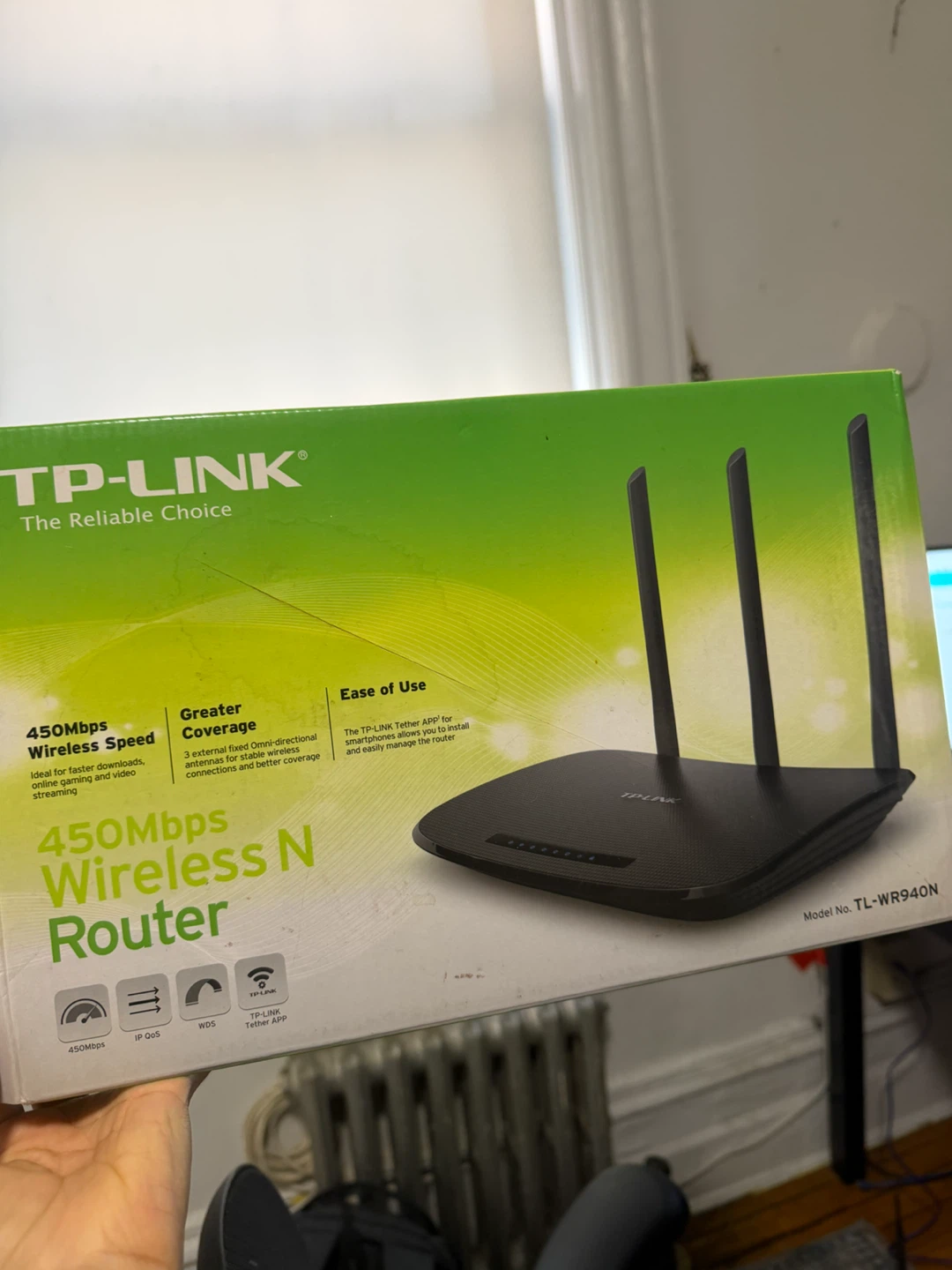 TP-Link TL-WR940N 450Mbps Wireless N Router - photo 2