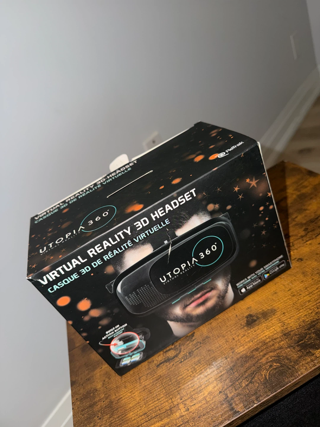 ReTrak Utopia 360 Virtual Reality 3D Headset