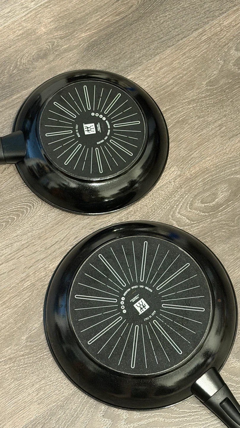Zwilling aluminum fry pan 2pcs 9.5”&11” - photo 4