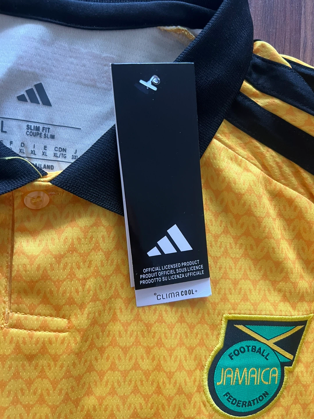 NWT Adidas Jamaica National Football Team Marley Jersey XL - photo 3