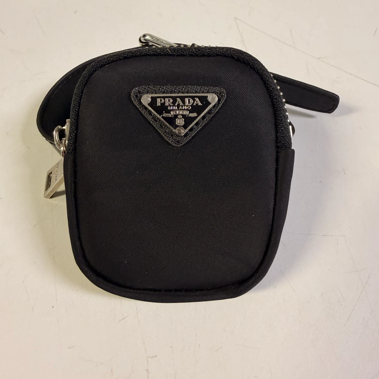 Prada Black Nylon Pouch