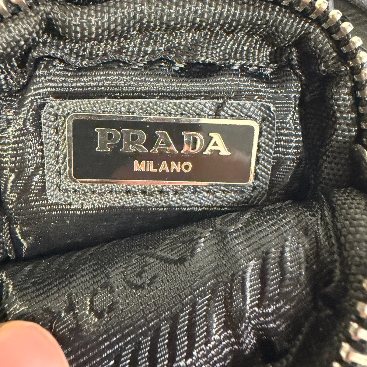 Prada Black Nylon Pouch - photo 3