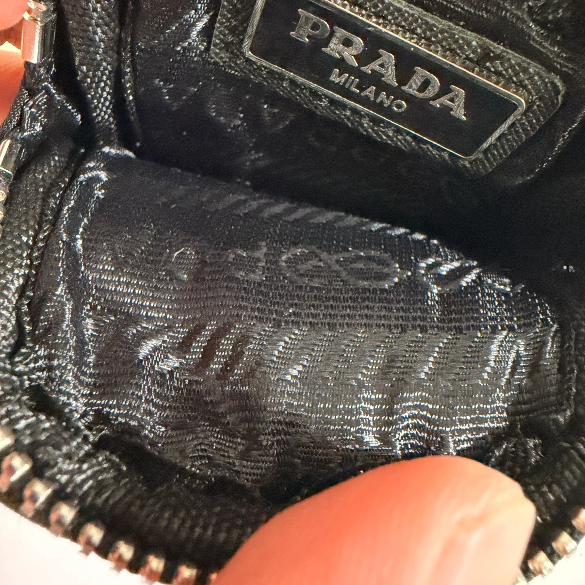 Prada Black Nylon Pouch - photo 4