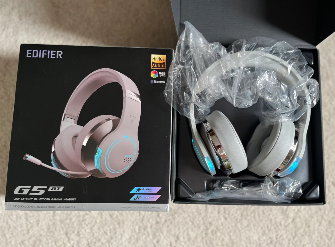 Low Latency Bluetooth Gaming Headset, switch compatible