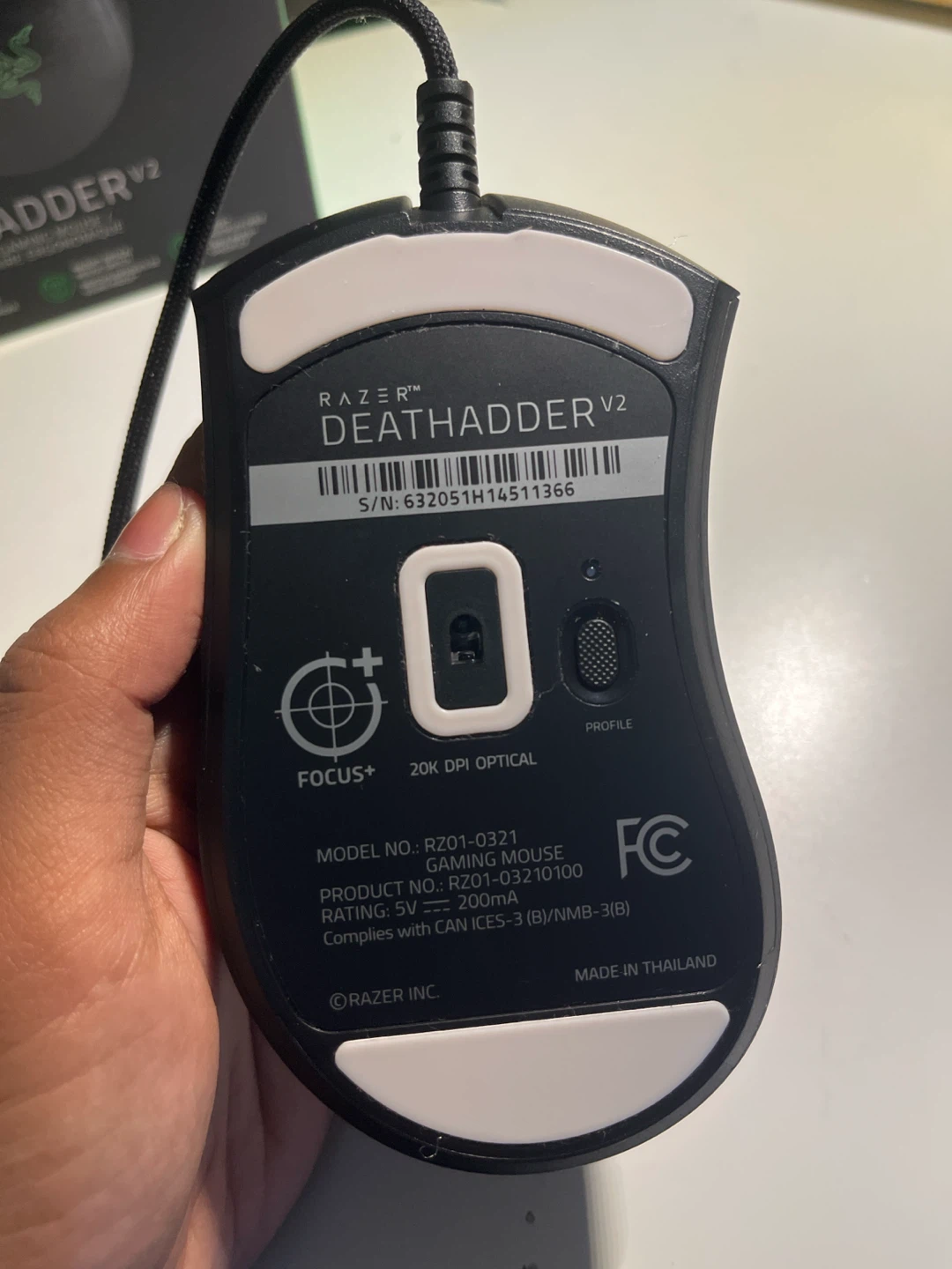 Razer DeathAdder V2 Wired Gaming Mouse - photo 2