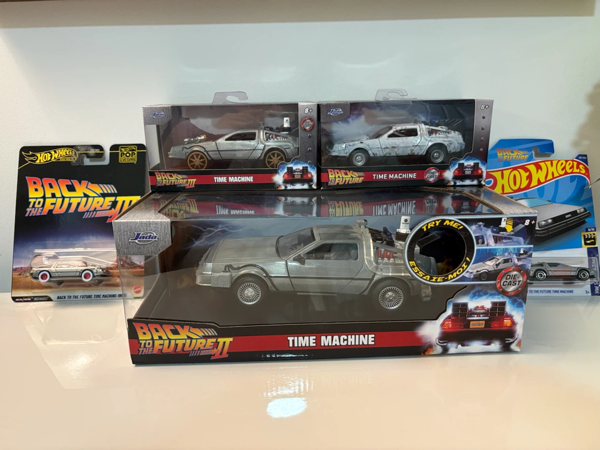Back to the Future Time Machine Collections 5 Pack