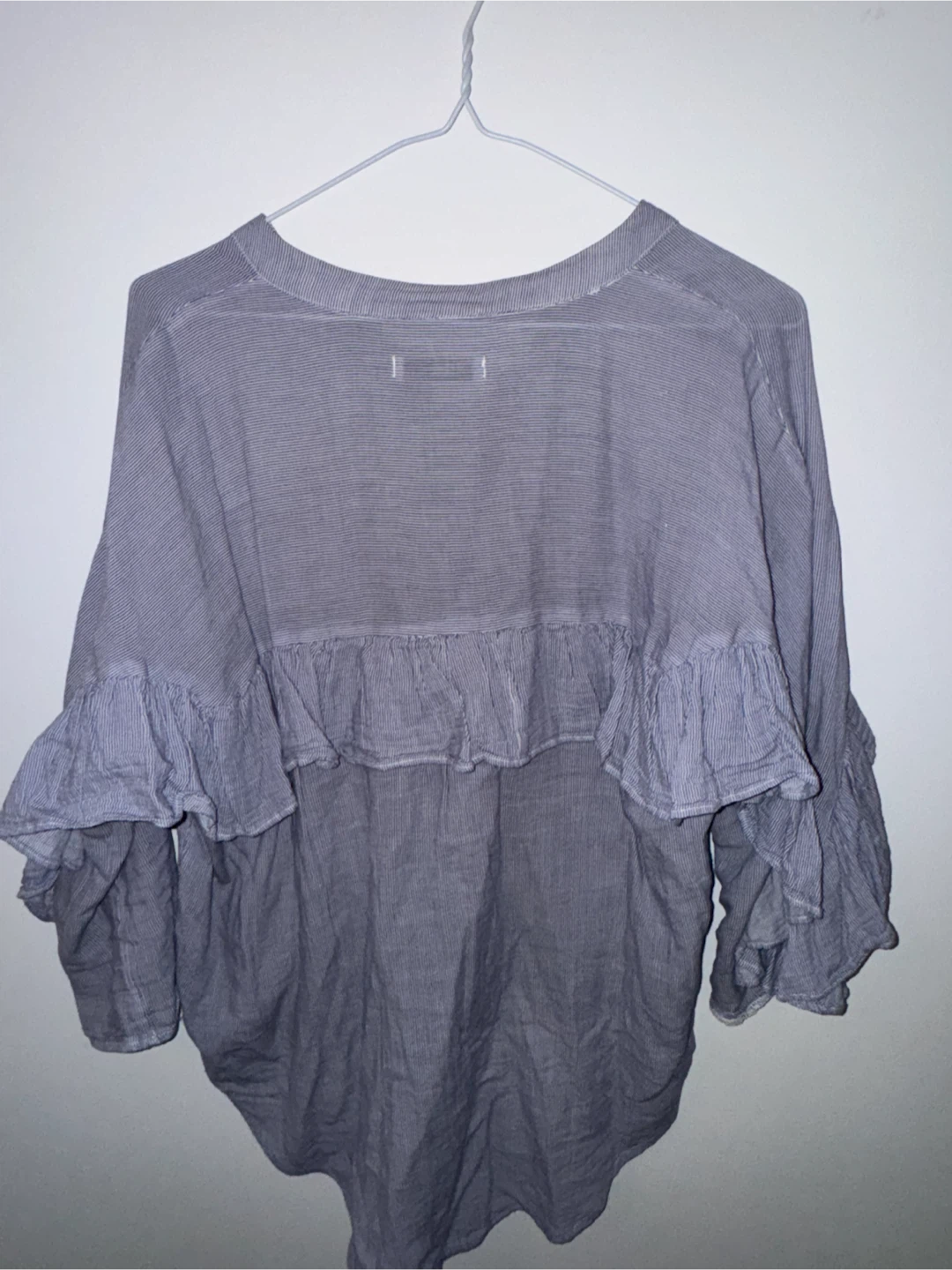 Colin’s Striped Ruffle Blouse - photo 3