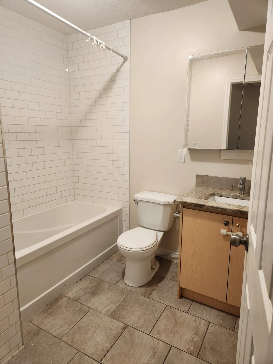 Basement Apartment with Kitchen and Bathroom
